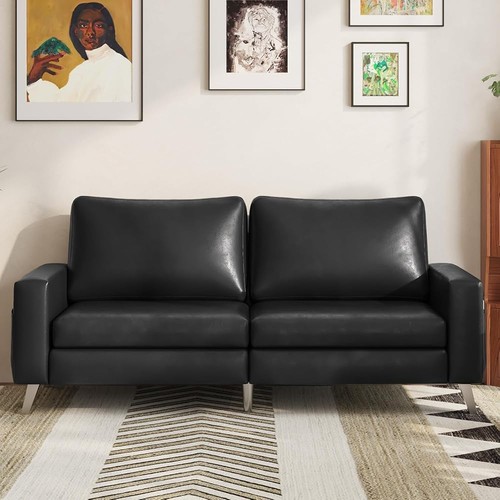200cm leather sofa 3 - sofa, 2-3