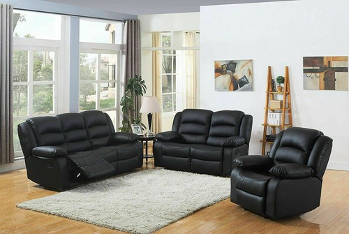 Recliner sofa leather 1 - recliner,