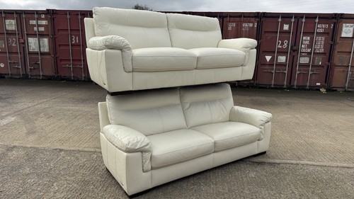 Italian leather sofa - italian,