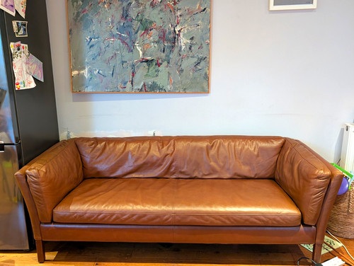John lewis brown - brown, sofa