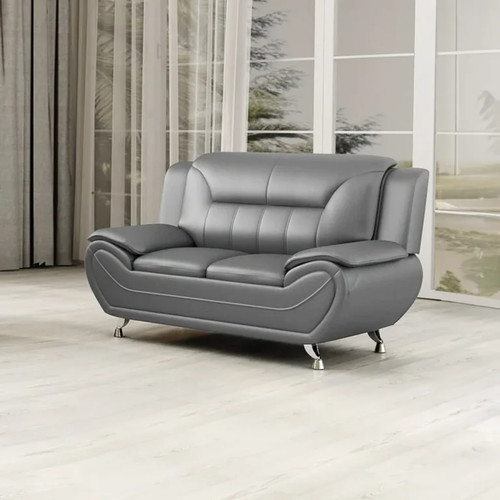 Eclipse leather seater sofa - leather,