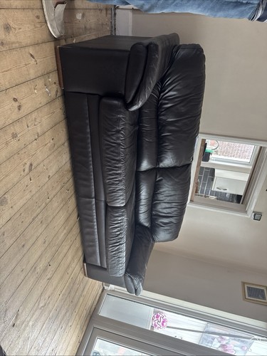 Leather sofa set - , 3-piece