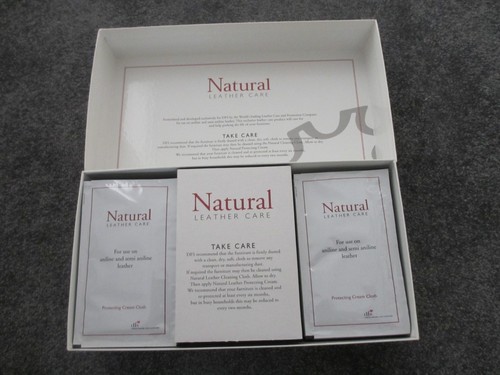Dfs natural leather - natural, sofa