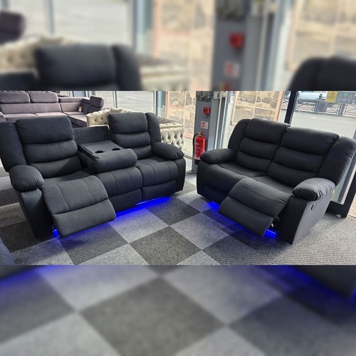 Fabric electric recliner - electric,