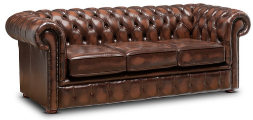 Chesterfield sofa three - sofa,