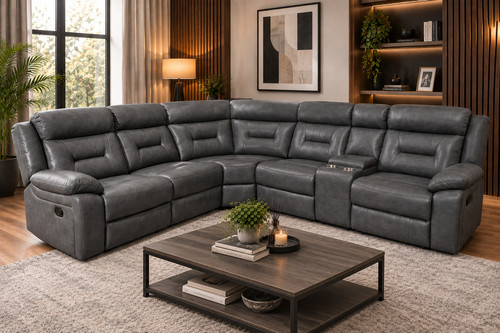 Brand new grey - brand, leather