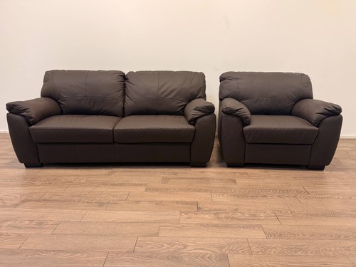 Milano brown top - grain, leather